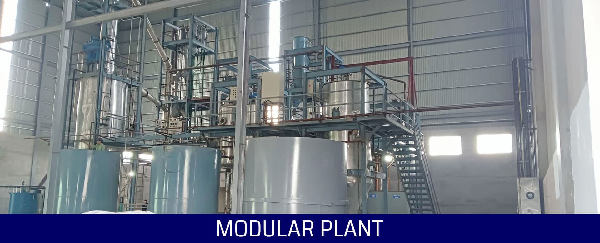 Edible Oil Refining Plant
